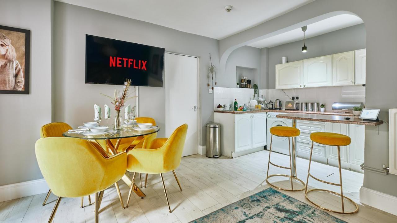 Ferienwohnung Stylish 2 BR in Clifton - Garden Bristol Exterior foto
